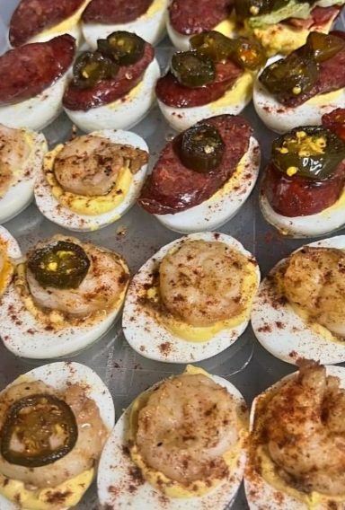 deviled eggs